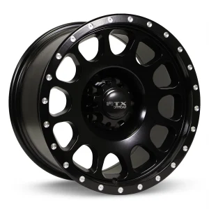 RTX Wheels – Baja – Black – 17″x9″ -18mm – Summer Wheels – 082685